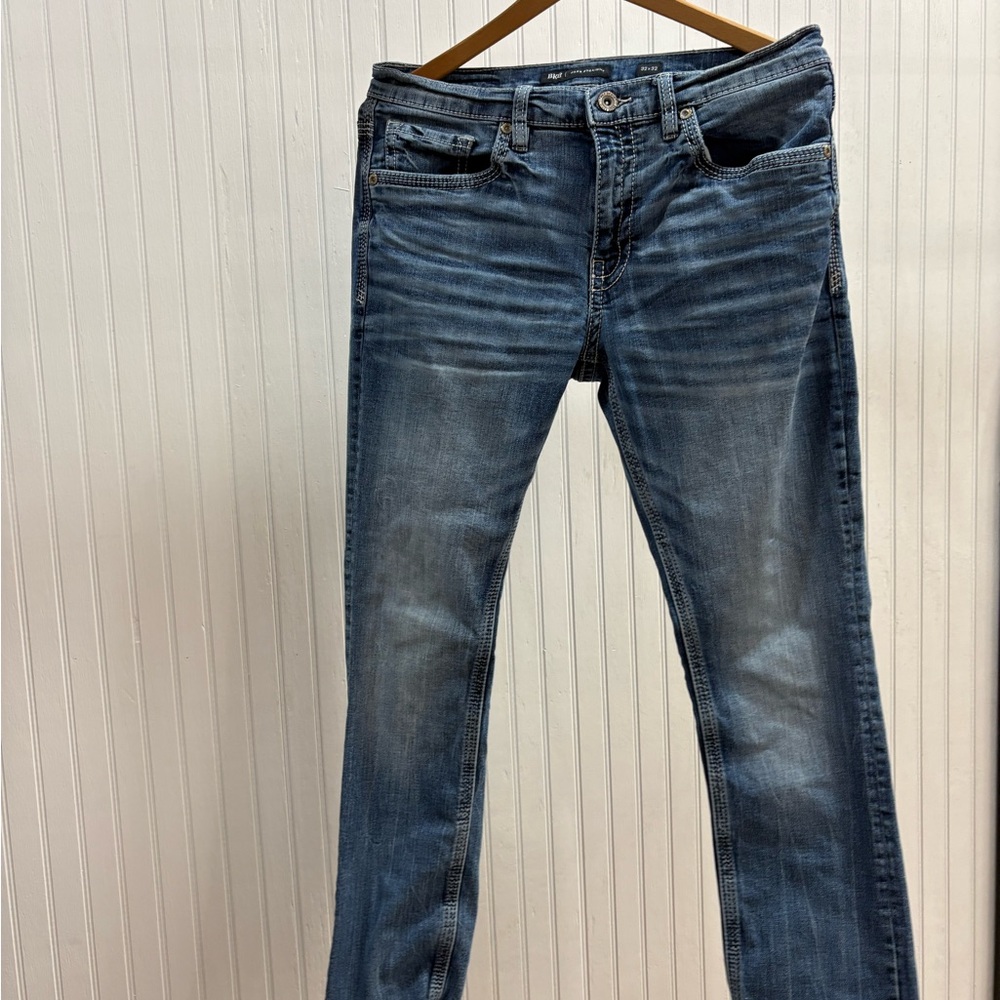 BKE Jake Straight Blue Jeans 32/32